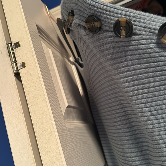 Poof appearal blue button sweater - Picture 3 of 3